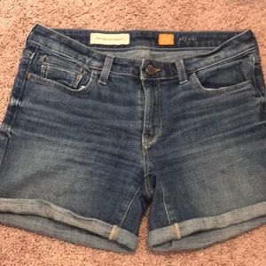 Pilcro and the letterpress Jean shorts sz27 anthro